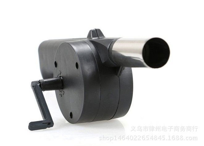 手动鼓风机 户外烧烤用具 手摇烧烤鼓风机 插卡手动吹风机
