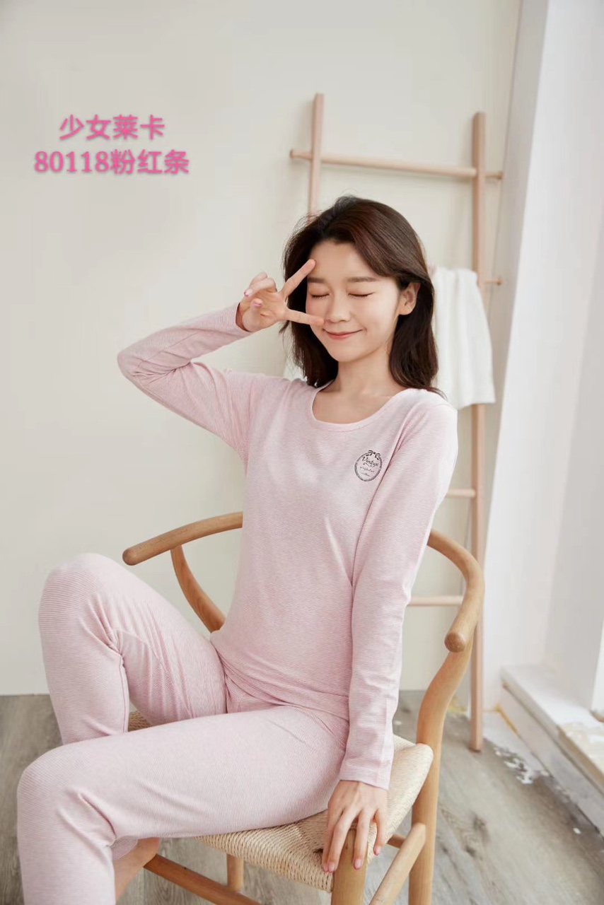 Color spun cotton refreshing girl underwear set thumbnail