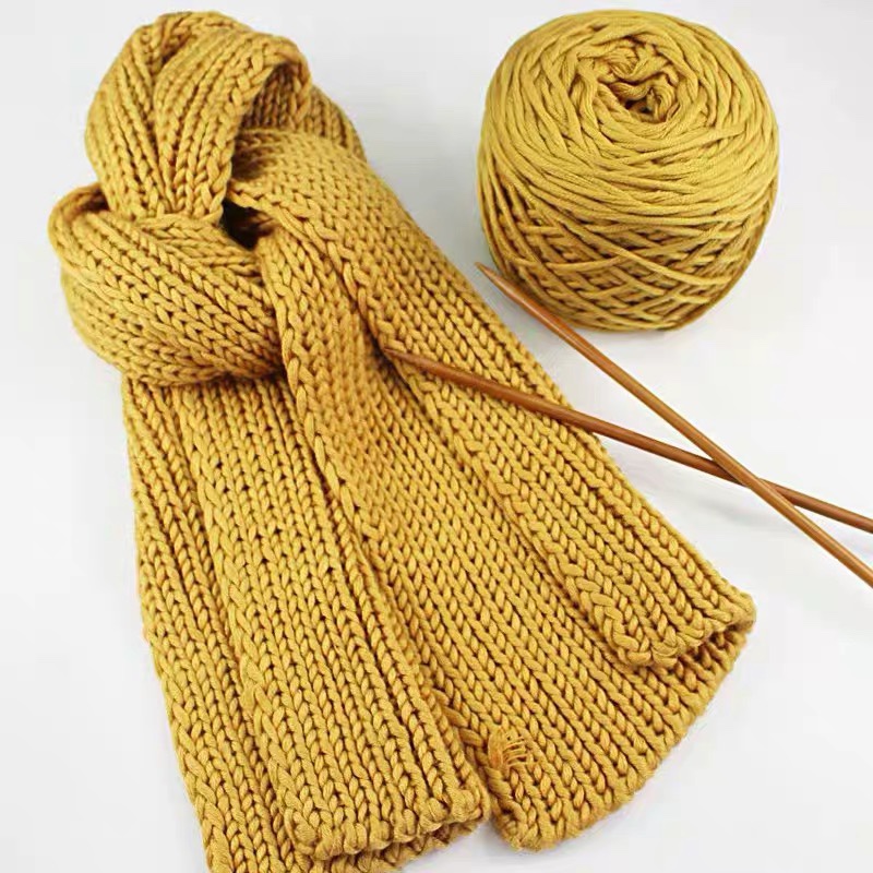 16-strand scarf yarn, thick wool yarn, lover's cotton wool yarn balls, hand-knitted wool yarn balls, baby yarn, men's and women's scarf wool yarn balls details Picture