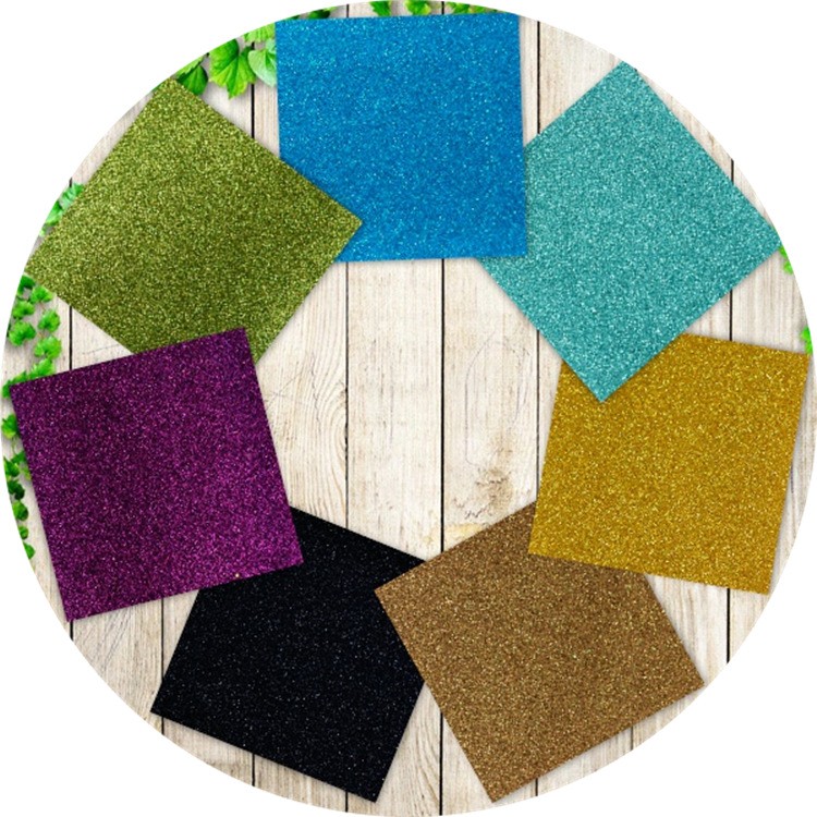 厂家直销DIY金葱粉纸，高档礼盒包装材料  贺卡 金葱皮革，仙度瑞拉，蚕丝纸  折叠纸 手工折纸详情5