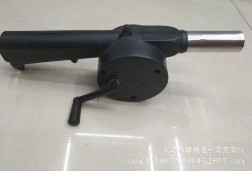 手动鼓风机 户外烧烤用具 手摇烧烤鼓风机 插卡手动吹风机详情图2