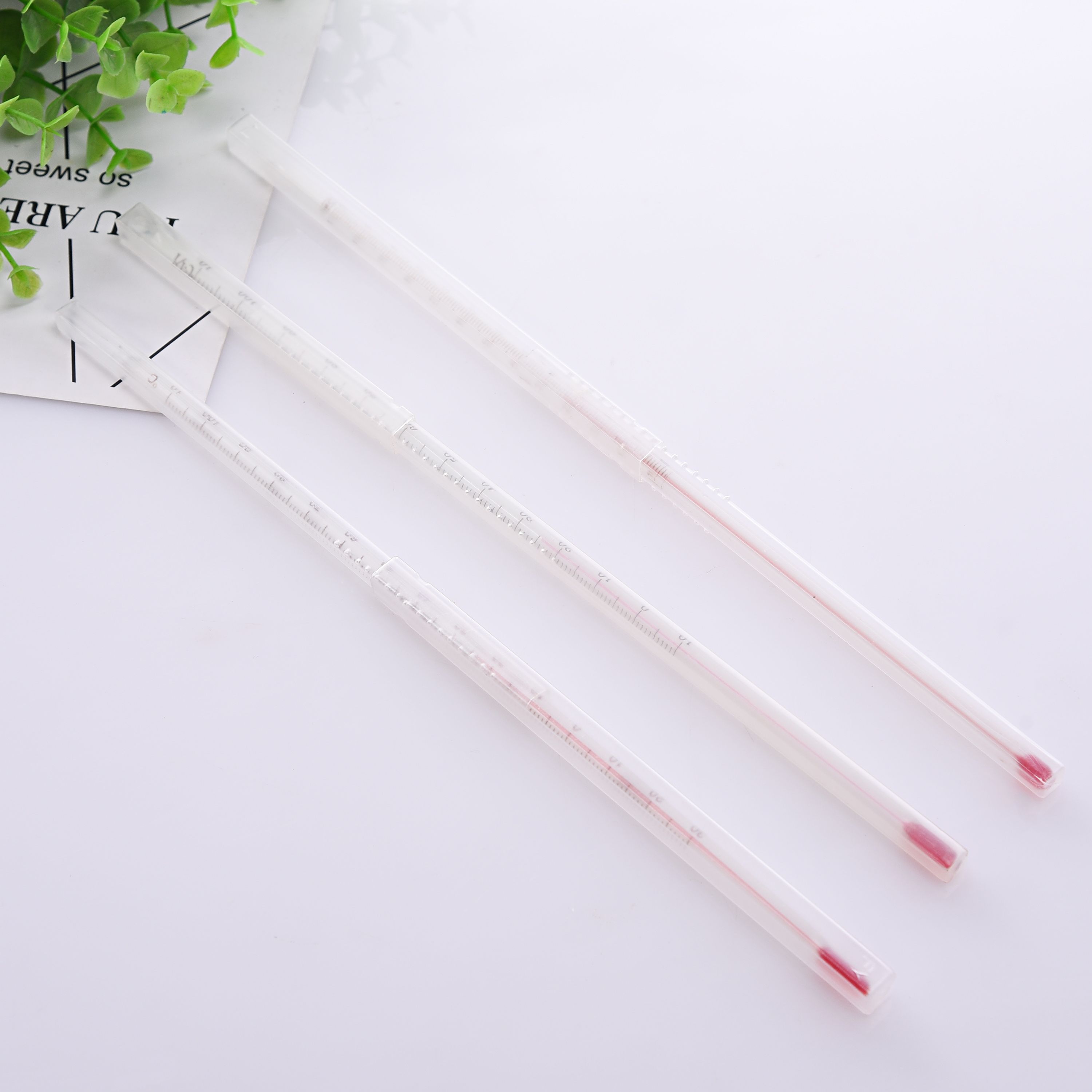 -10-110 degree glass rod type water temperature gauge, educational thermometer Specification image