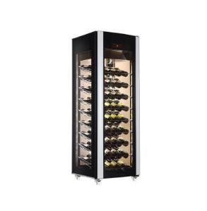 400L弧形玻璃门酒柜红酒柜恒温酒柜子家用压缩机茶叶柜冷藏柜冰吧