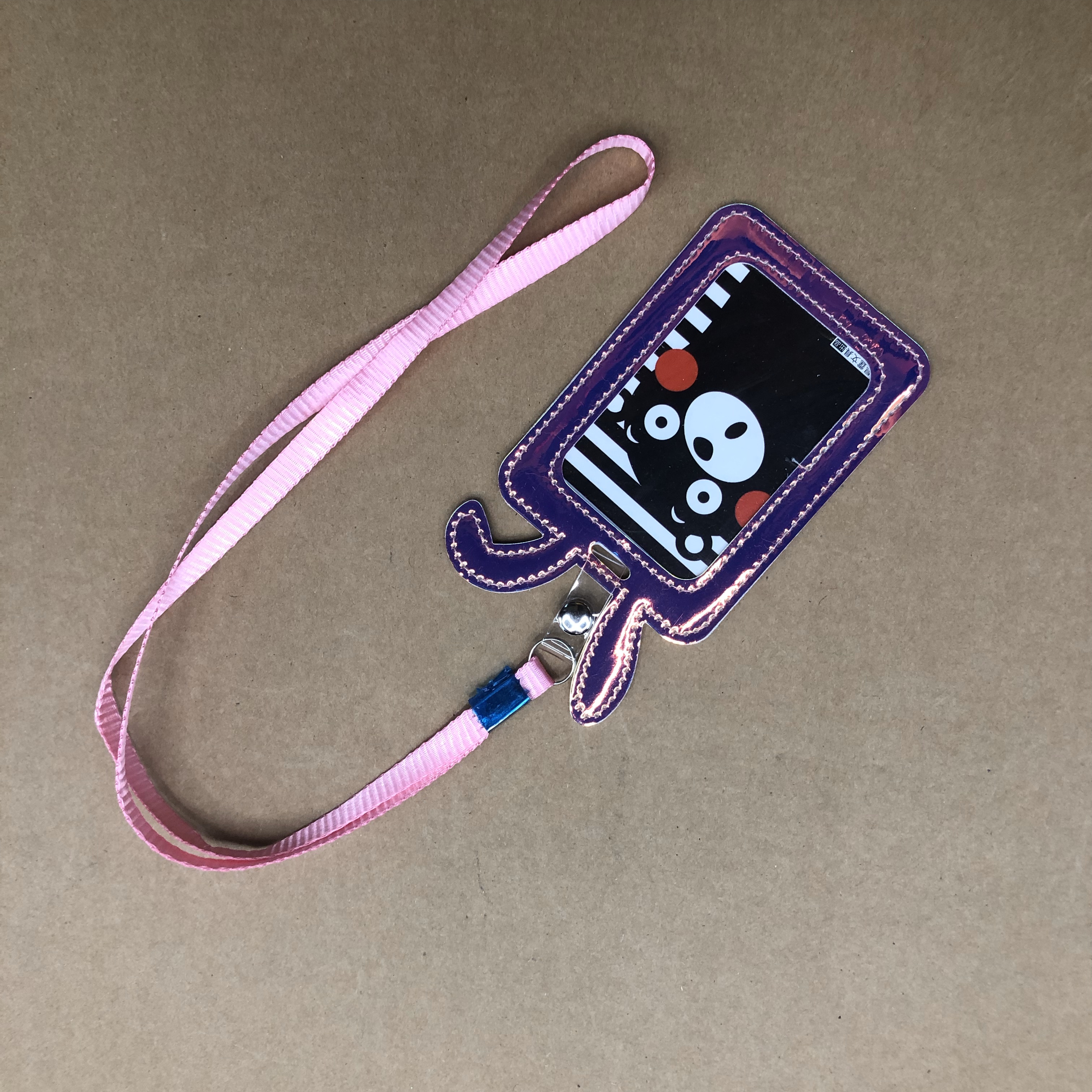 韩国清新创意卡套学生校牌饭卡门禁卡挂绳卡通幻彩可爱证件卡吊绳详情图8