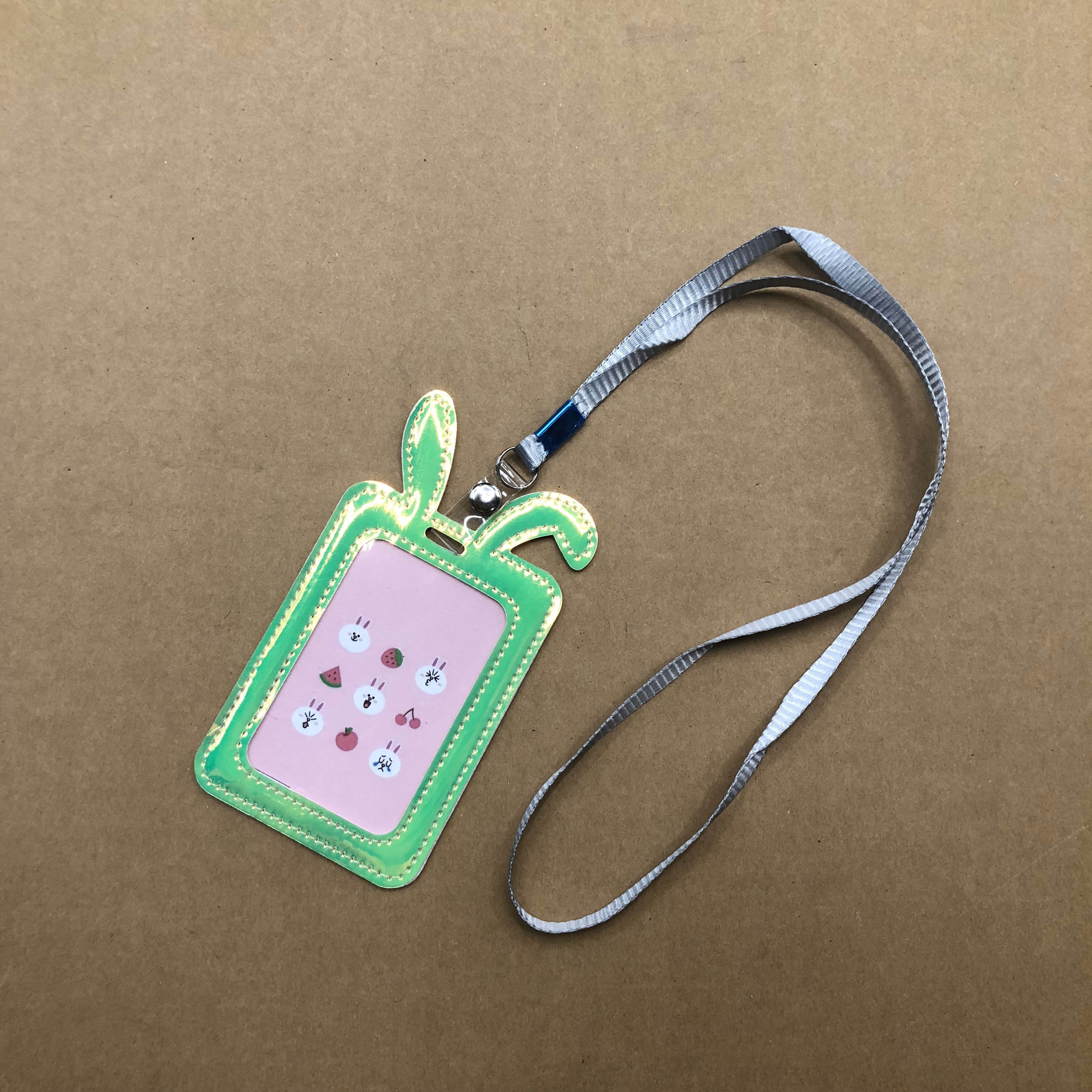 韩国清新创意卡套学生校牌饭卡门禁卡挂绳卡通幻彩可爱证件卡吊绳详情图4