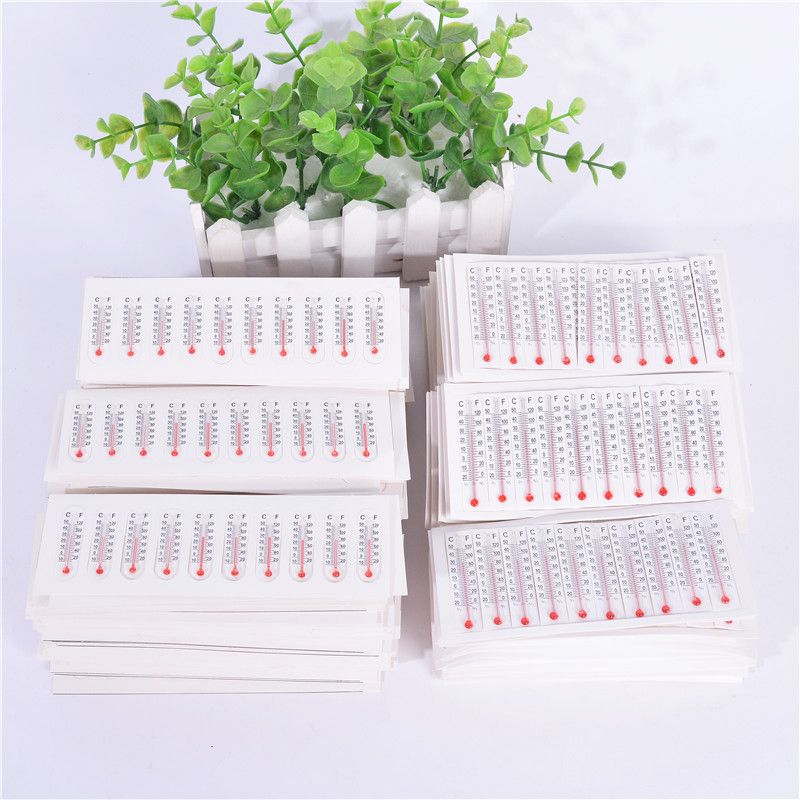 Factory direct sales of various specifications of paper thermometers, small thermometers, glass thermometers and self-adhesive thermometers undefined