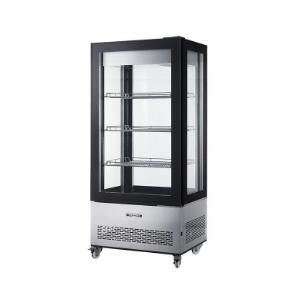 玻璃展示柜透明i商用小型立式手饰组合550L立式冷藏展示柜