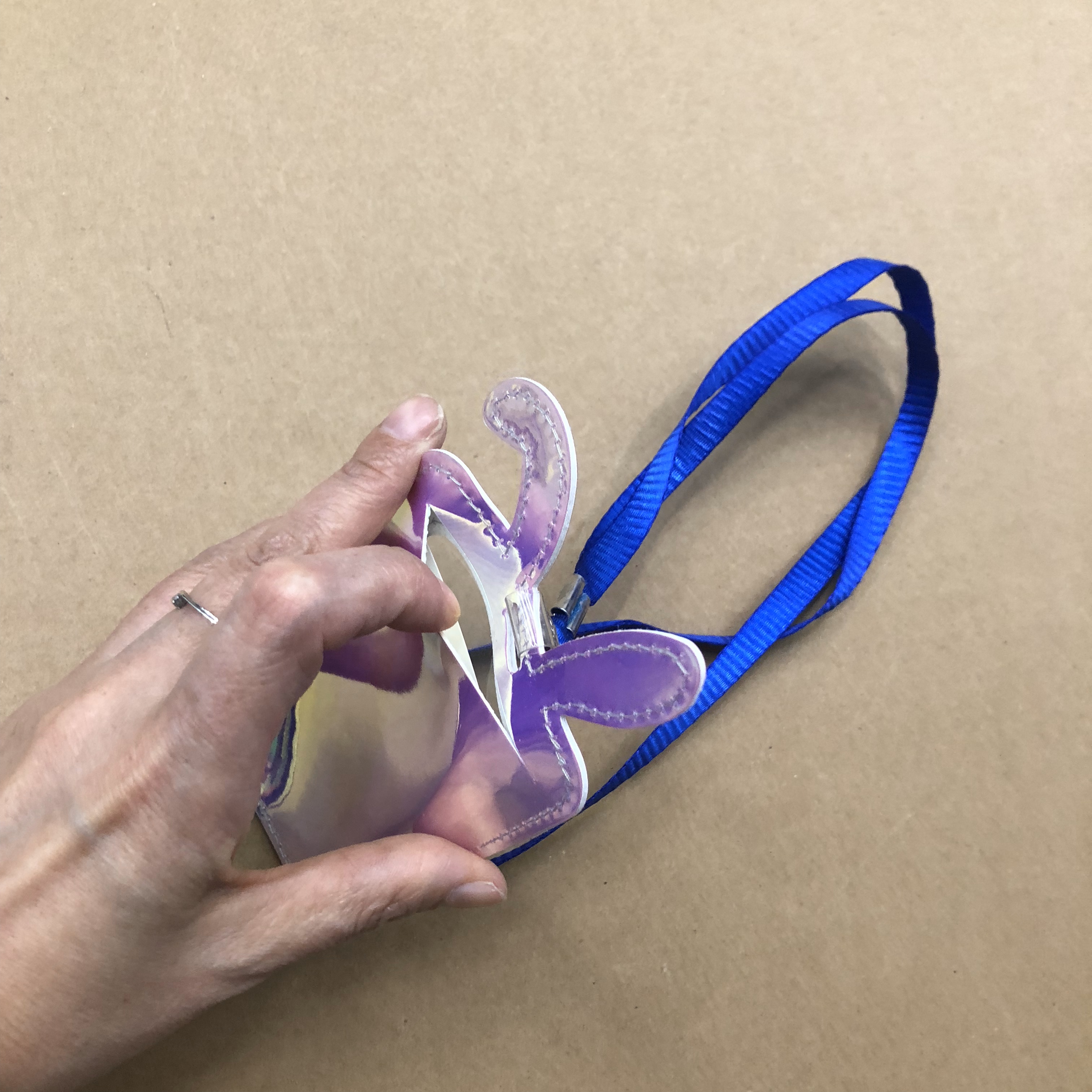 韩国清新创意卡套学生校牌饭卡门禁卡挂绳卡通幻彩可爱证件卡吊绳细节图