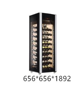 400L弧形玻璃门酒柜红酒柜恒温酒柜子家用压缩机茶叶柜冷藏柜冰吧详情图2