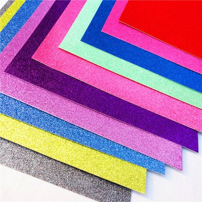 厂家直销DIY金葱粉纸，高档礼盒包装材料  贺卡 金葱皮革，仙度瑞拉，蚕丝纸  折叠纸 手工折纸详情4