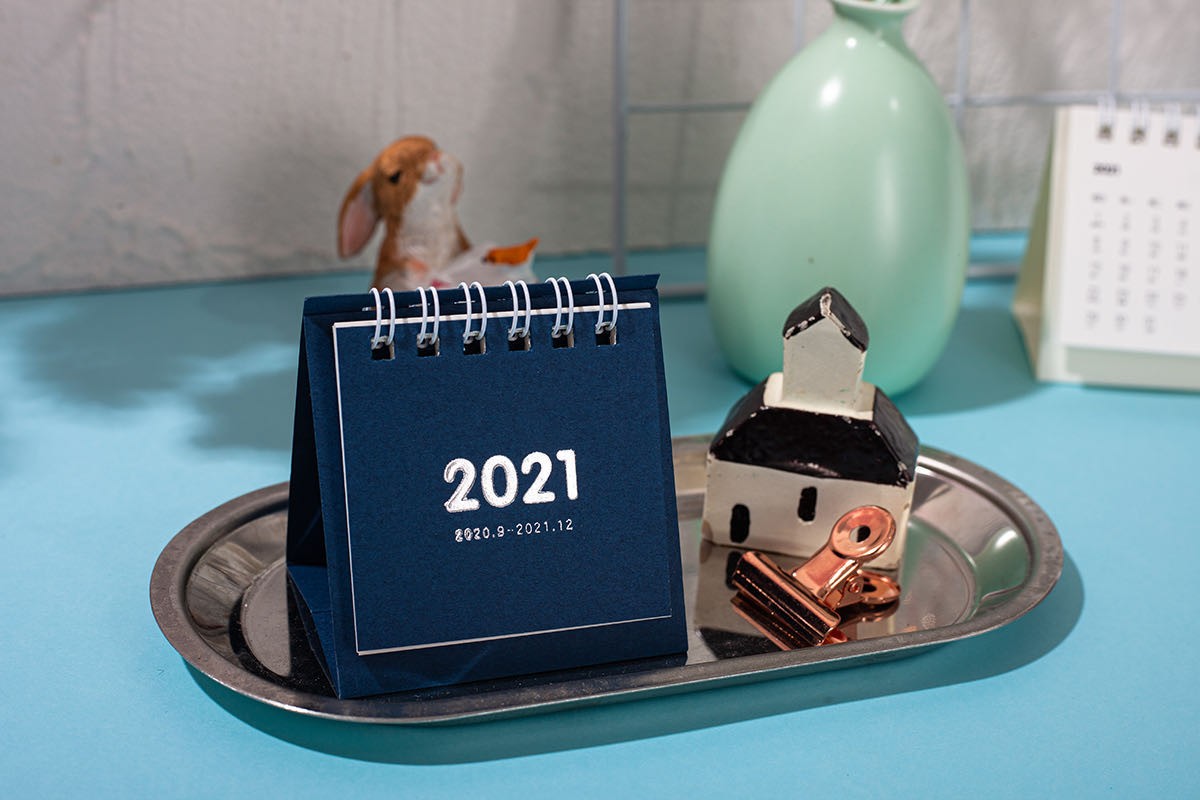 欣弘木可文具2021年迷你台历简约可爱0962详情图7