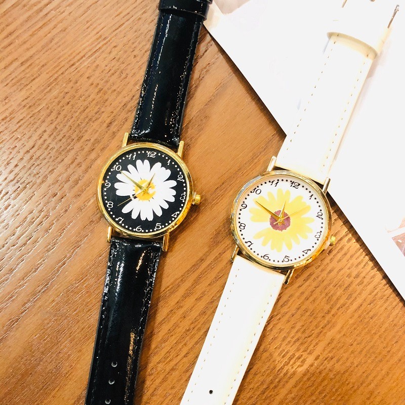 网红爆款小雏菊皮带女士手表 GD同款小清新手表详情图7