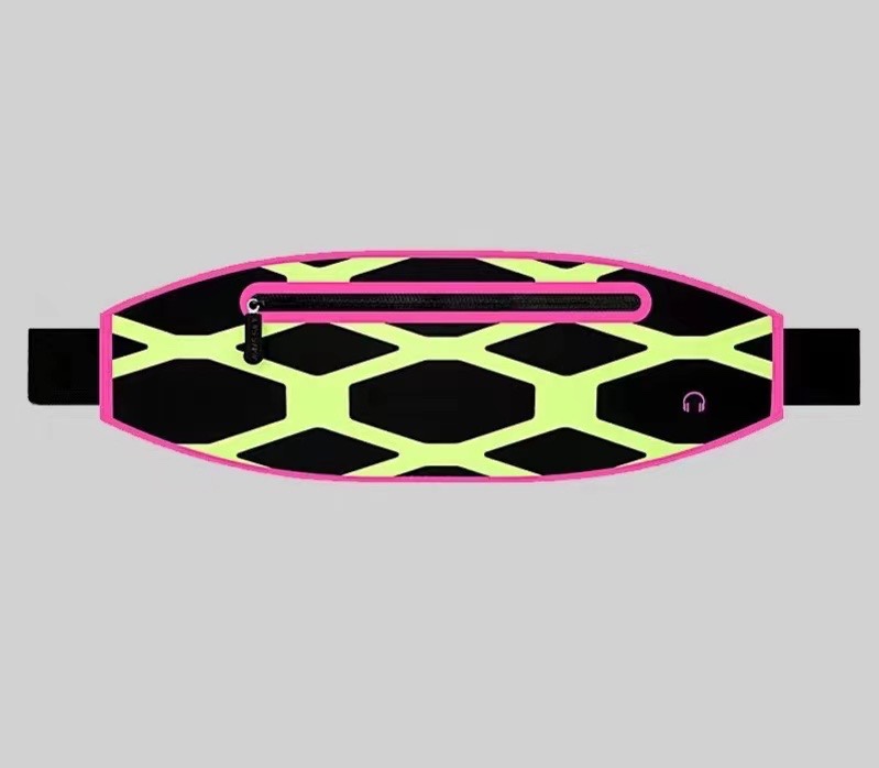 Diamond-shaped sports waist bag Item Picture