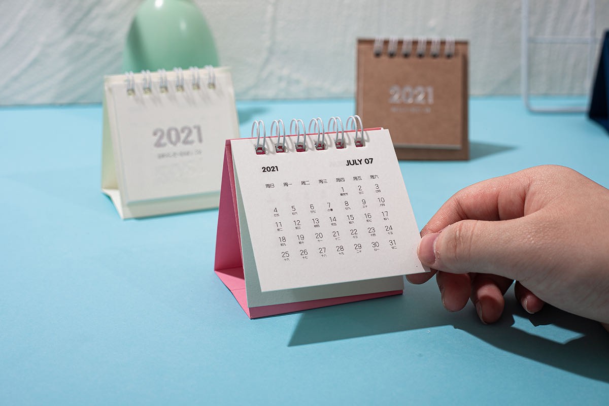 欣弘木可文具2021年迷你台历简约可爱0962详情图4