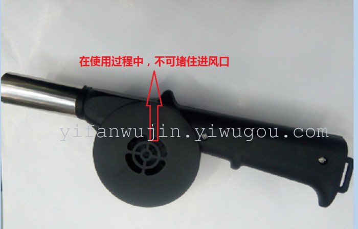 手动鼓风机 户外烧烤用具 手摇烧烤鼓风机 插卡手动吹风机详情图7