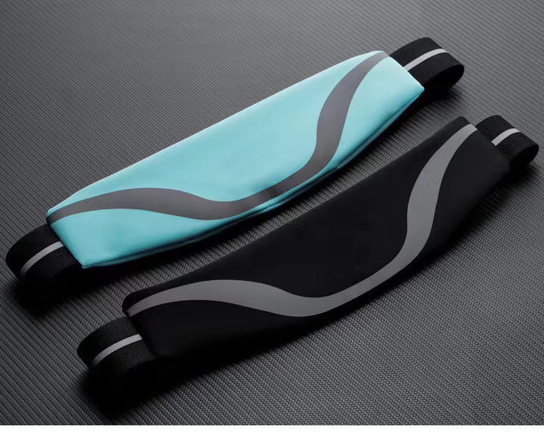 Reflective strip sports waist bag undefined