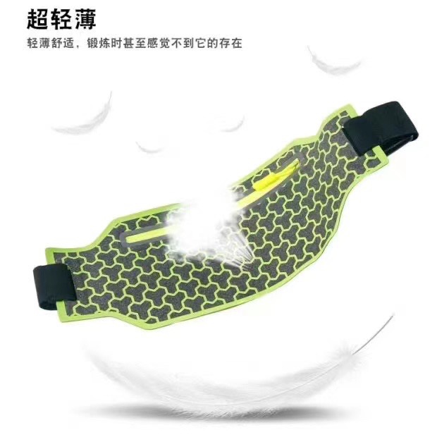 Silk-screened sports waist bag undefined