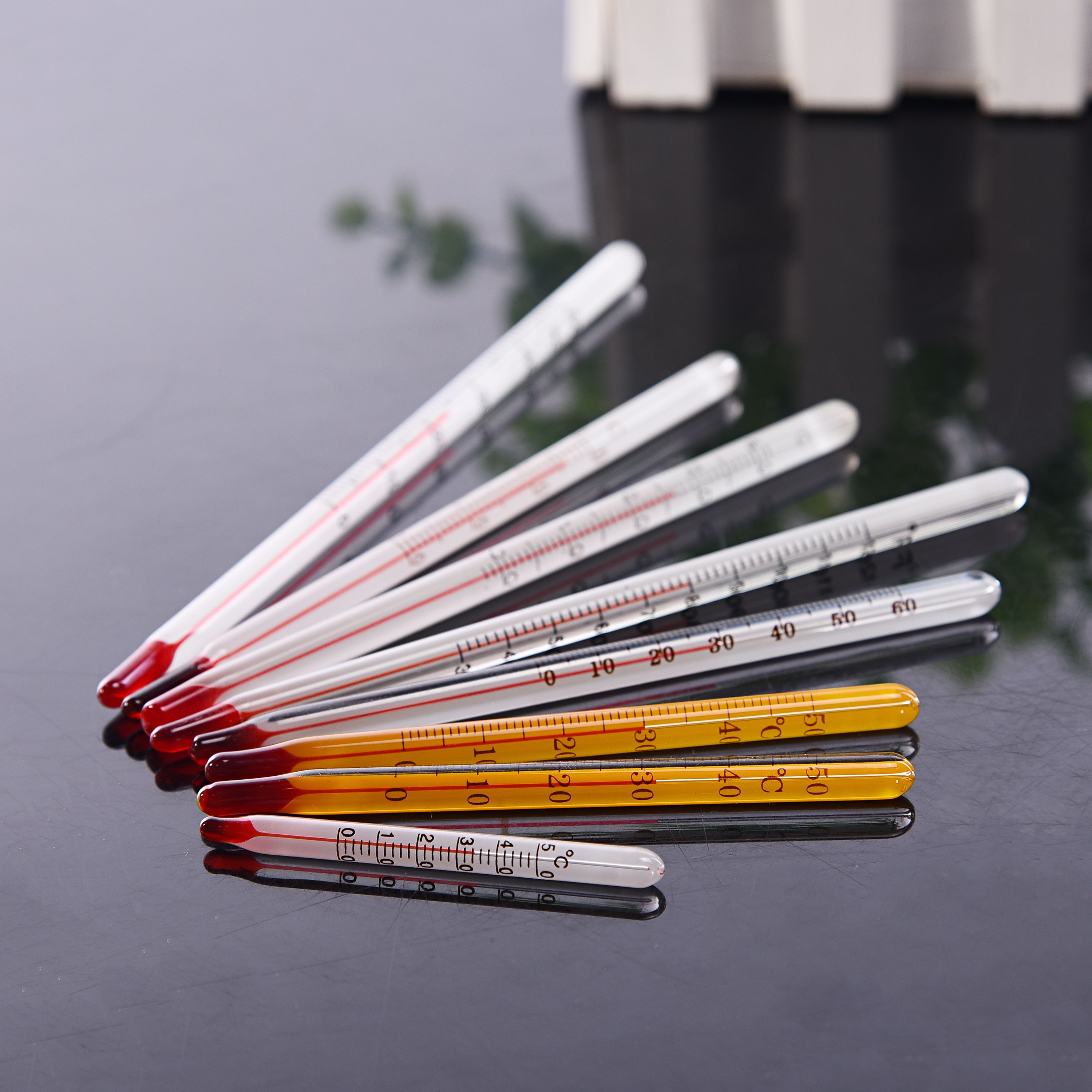 -10-110度玻璃棒式水温计科教温度计