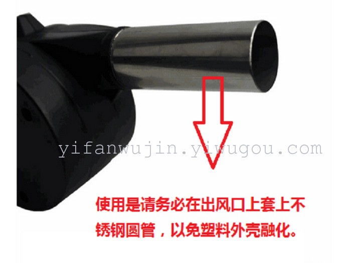 手动鼓风机 户外烧烤用具 手摇烧烤鼓风机 插卡手动吹风机详情图6