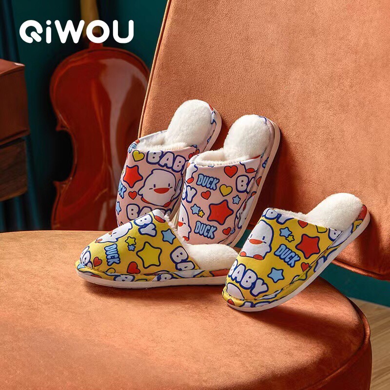 朴西儿童棉拖鞋秋冬男童卡通可爱保暖加绒防滑室内宝宝冬棉拖居家详情图6