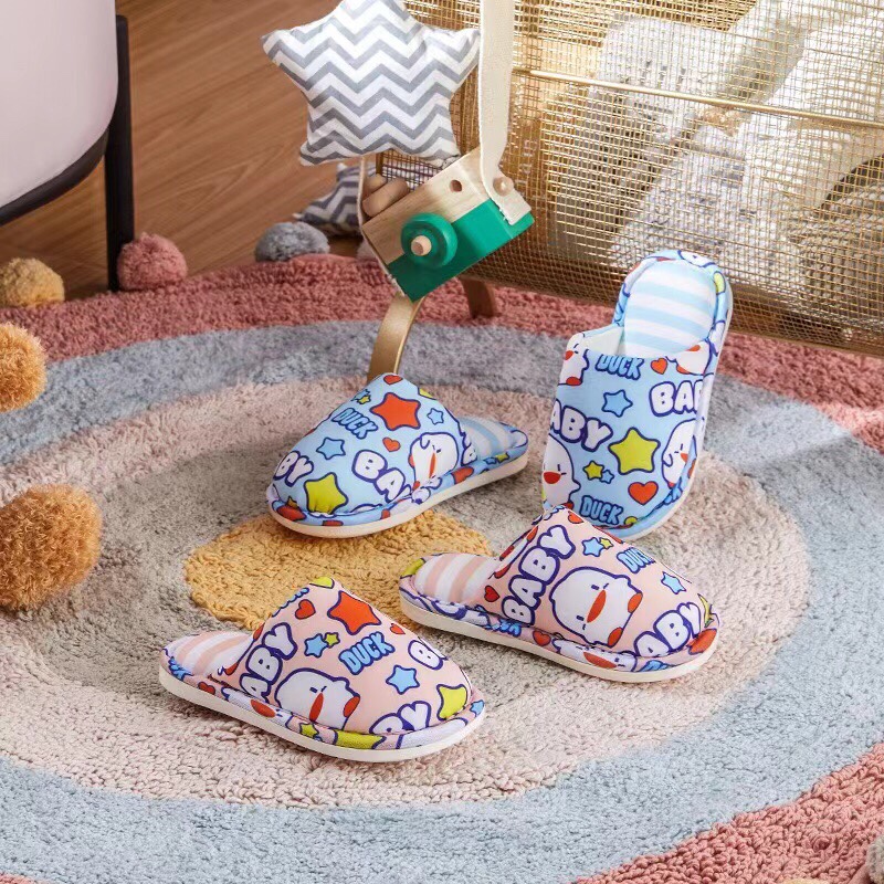 朴西儿童棉拖鞋秋冬男童卡通可爱保暖加绒防滑室内宝宝冬棉拖居家详情图7
