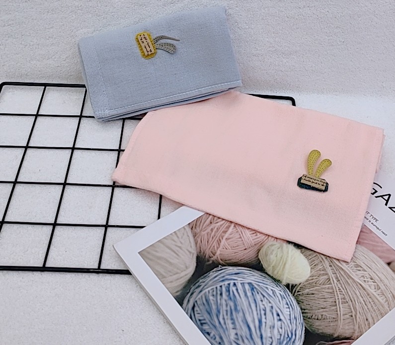 兔耳朵童巾详情图3