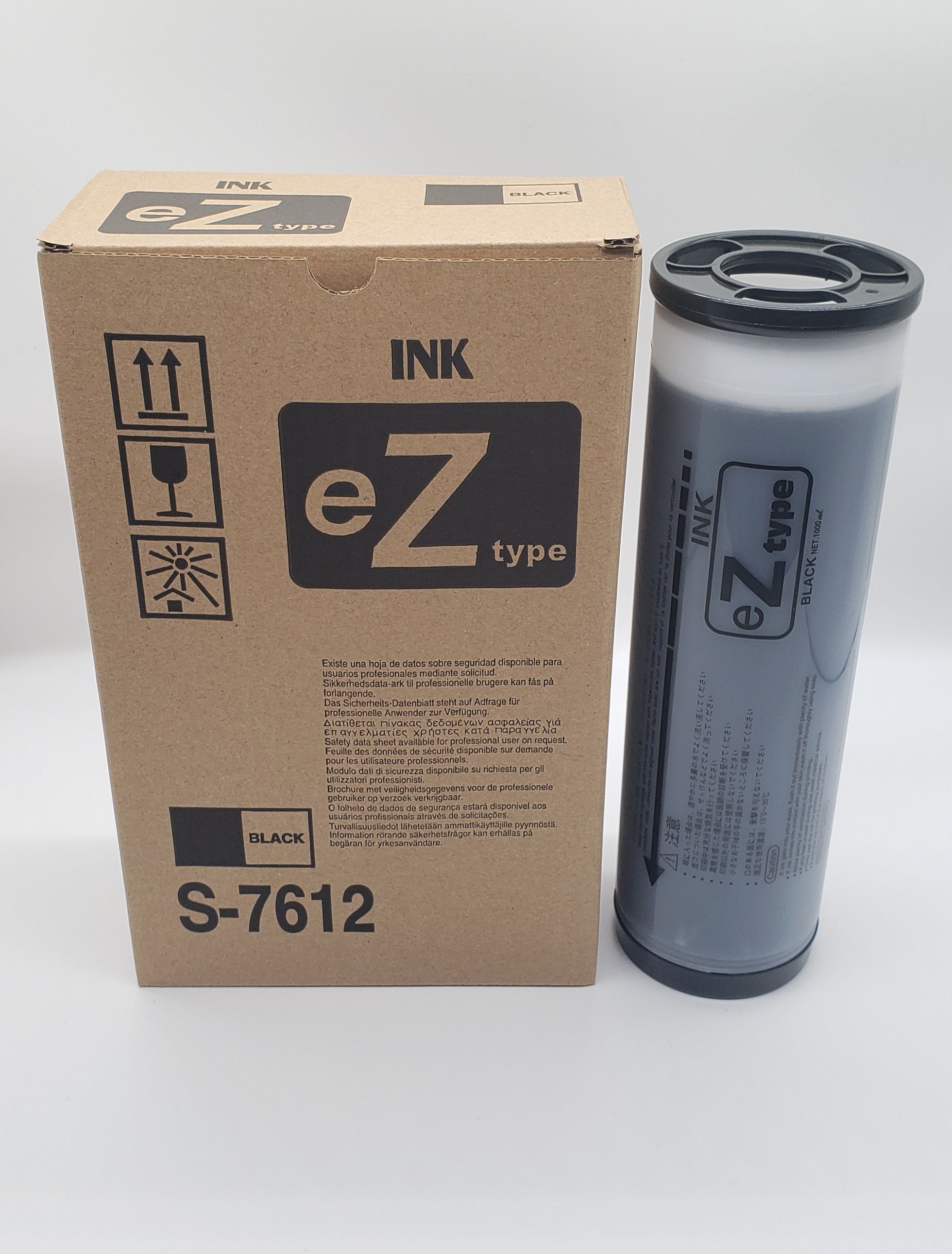 兼容理想速印机 eZ 油墨- RISO eZ Ink- Black