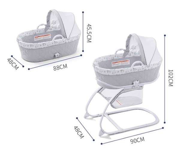 Smart baby sleeping basket details Picture