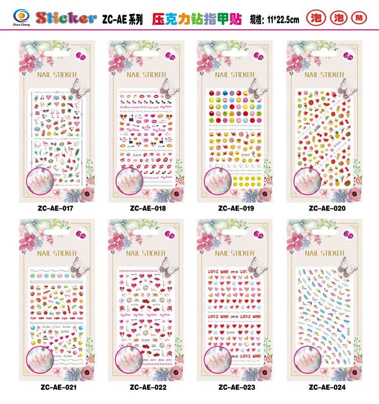 Z-AE nail stickers DIY acrylic stickers detail image 3