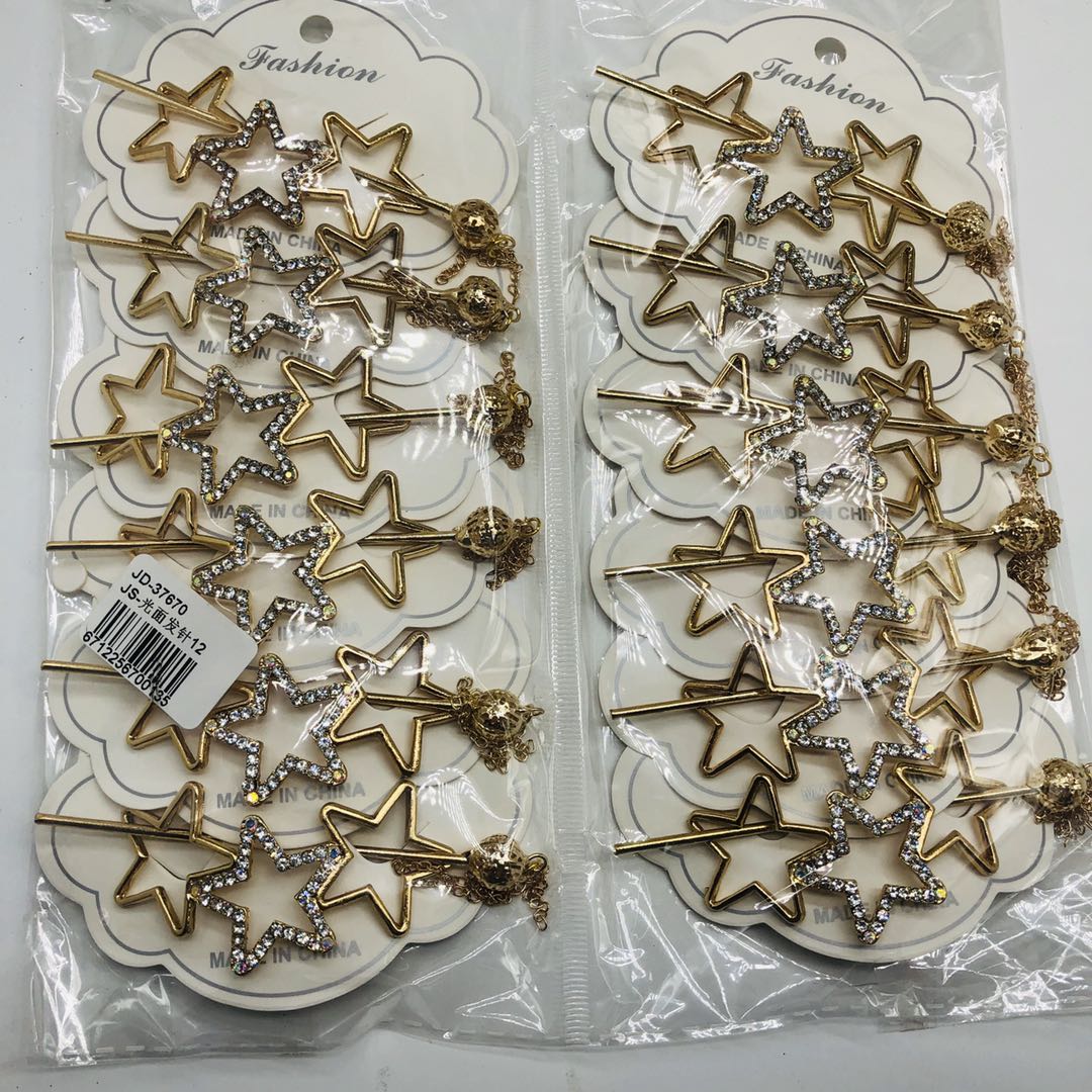 Smooth hair pin