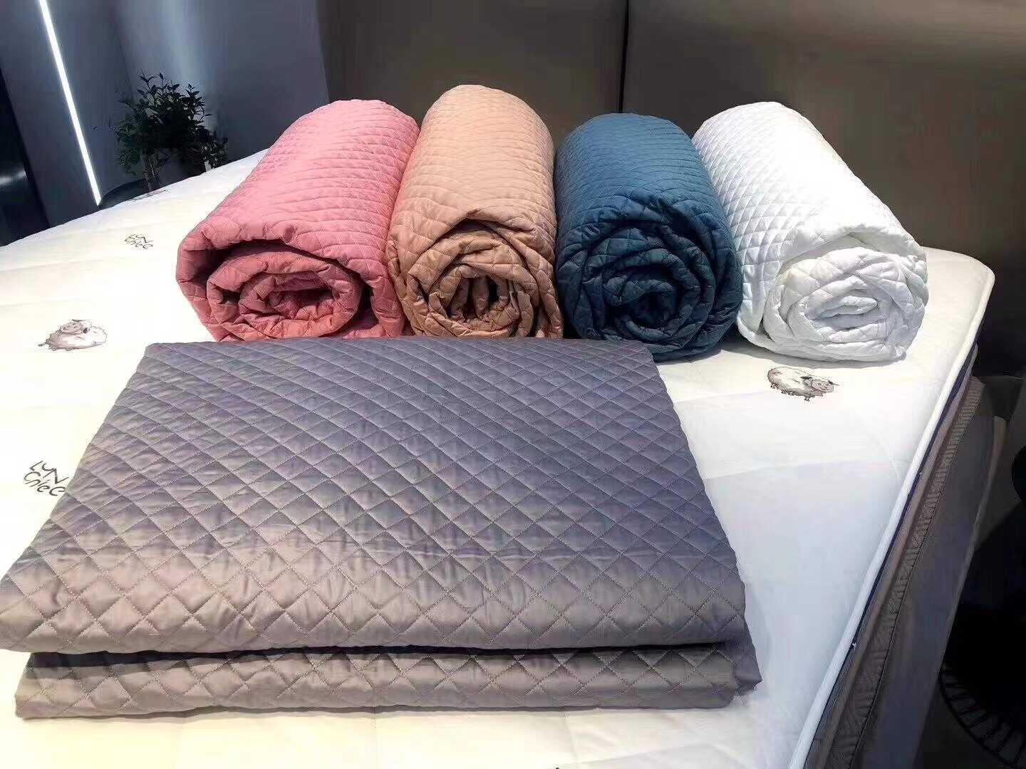 全棉水洗棉床笠单件纯棉加厚夹棉床罩床套防滑固定床垫保产品图