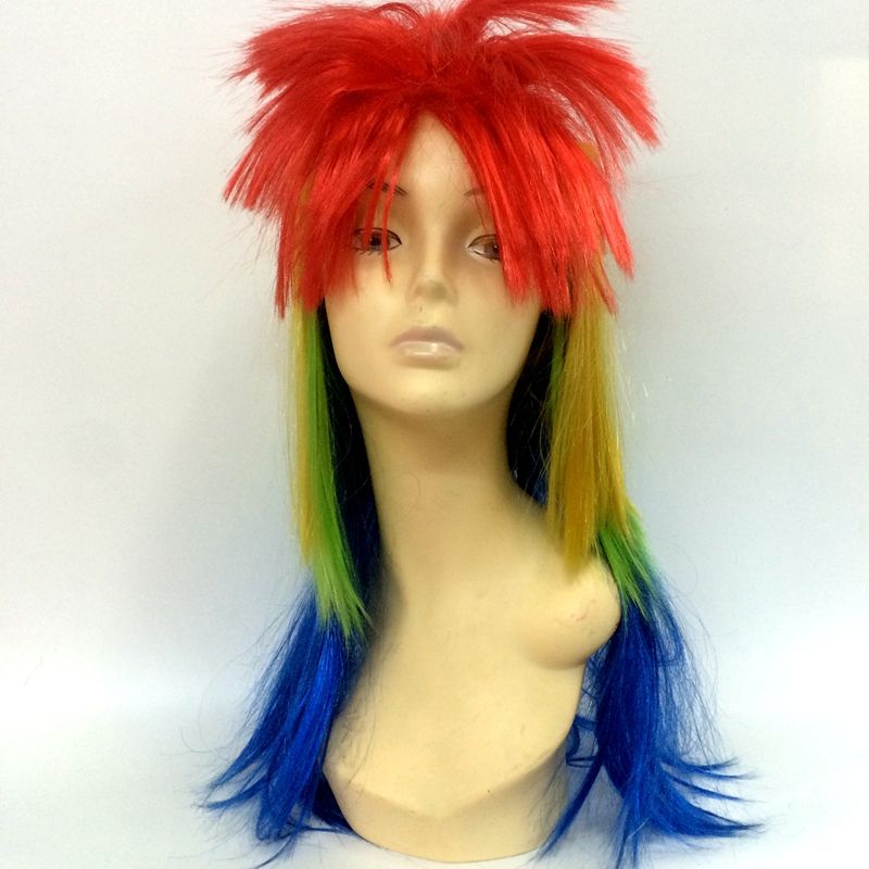 Yiwu wig manufacturers direct customized foreign trade cock head long straight wig full figure