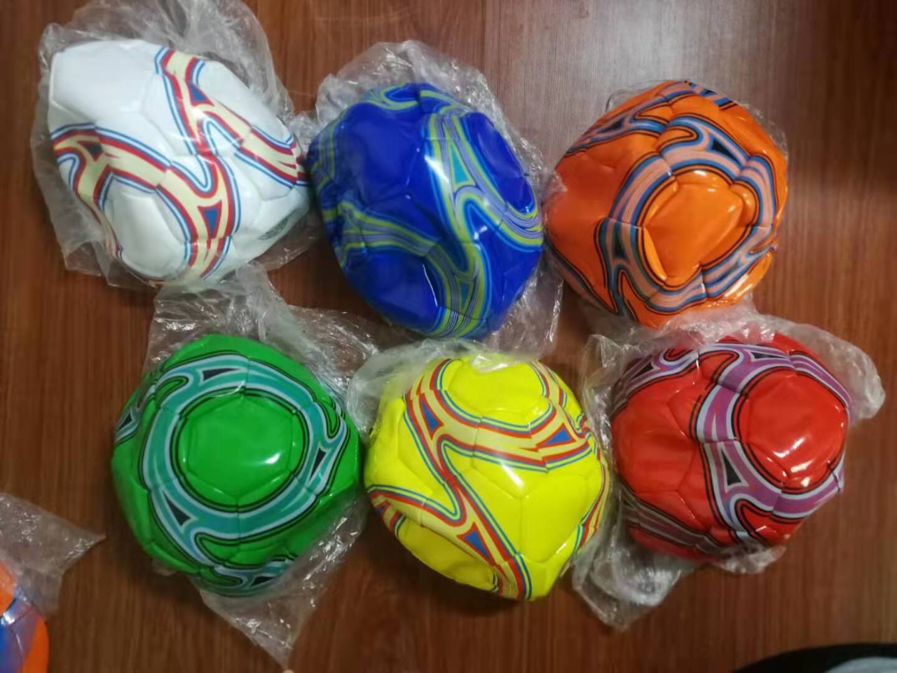 No. 5 football mixed color
