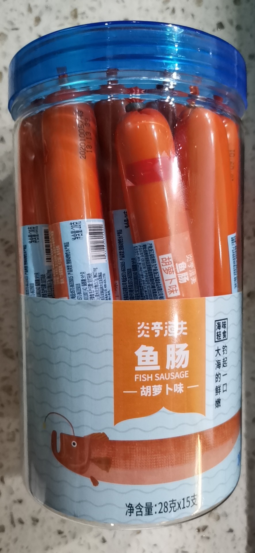 炎亭渔夫鱼肠 胡萝卜味详情图1