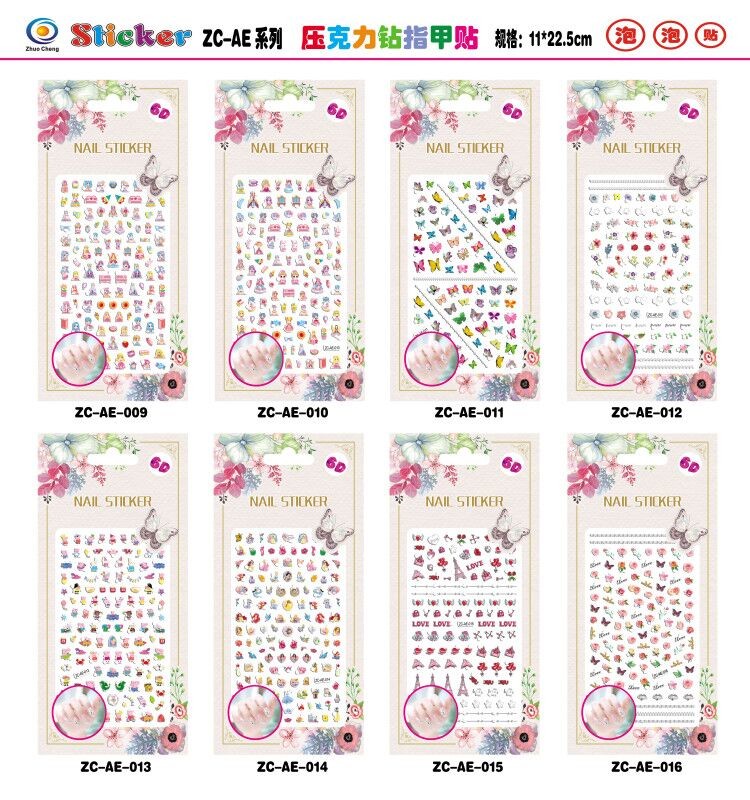 Z-AE nail stickers DIY acrylic stickers detail image 2