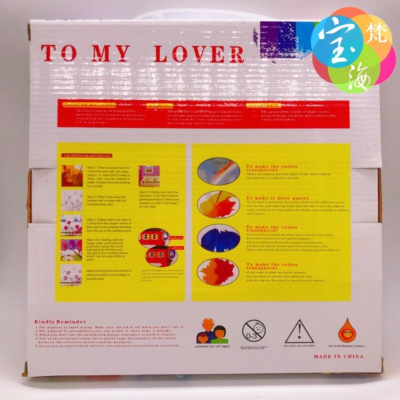 聚美diy潮玩/聚美Diy/diy/玩做丙烯油画细节图