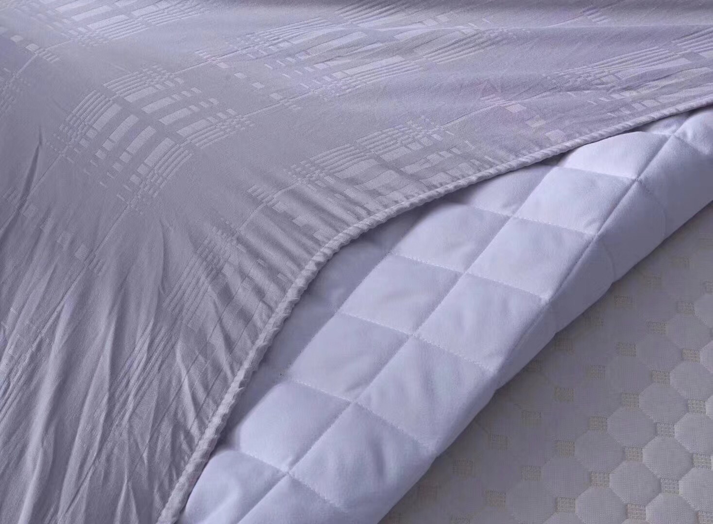 全棉水洗棉床笠单件纯棉加厚夹棉床罩床套防滑固定床垫保护套详情图8