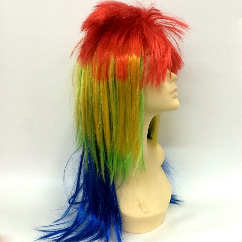 Yiwu wig manufacturer offers direct sales and customization of long straight roosters and other wigs for foreign trade pic 1