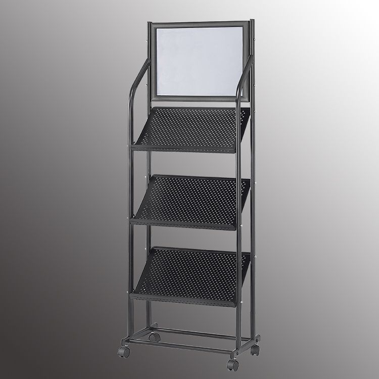 Jh-8517 magazine rack display rack periodical rack advertisement rack book rack landing display rack
