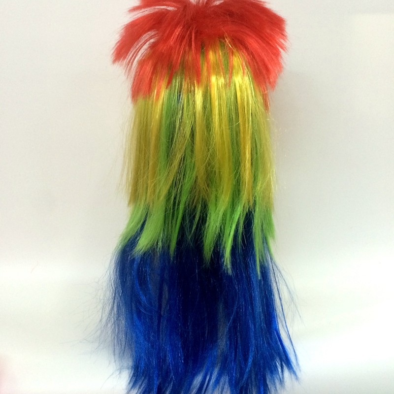 Yiwu wig manufacturer offers direct sales and customization of long straight roosters and other wigs for foreign trade pic 2