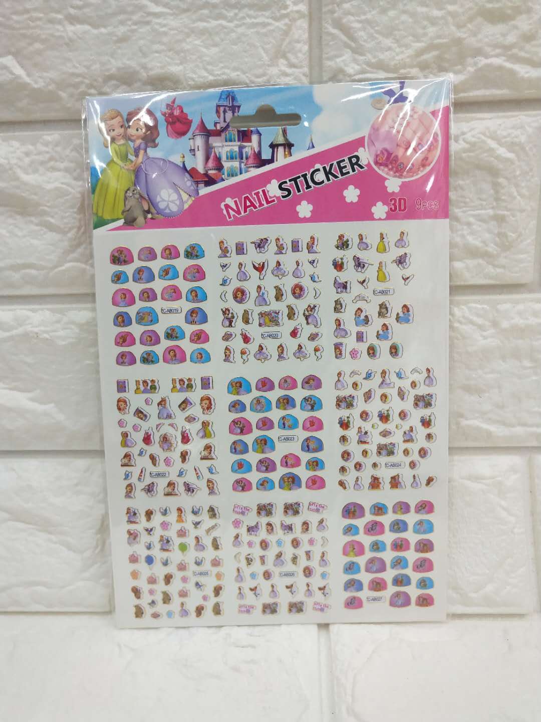 ZC-AB Nail stickers with gilding stickers DIY stickers
