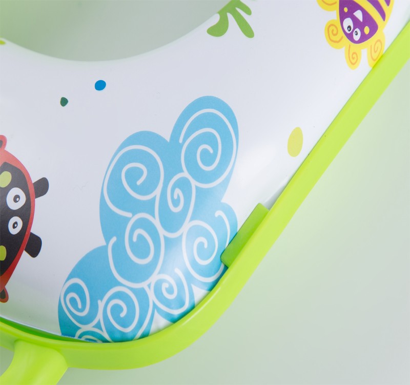 厂家直销带柄儿童马桶垫 PVC卡通印花婴幼儿坐便器海绵软垫详情图7