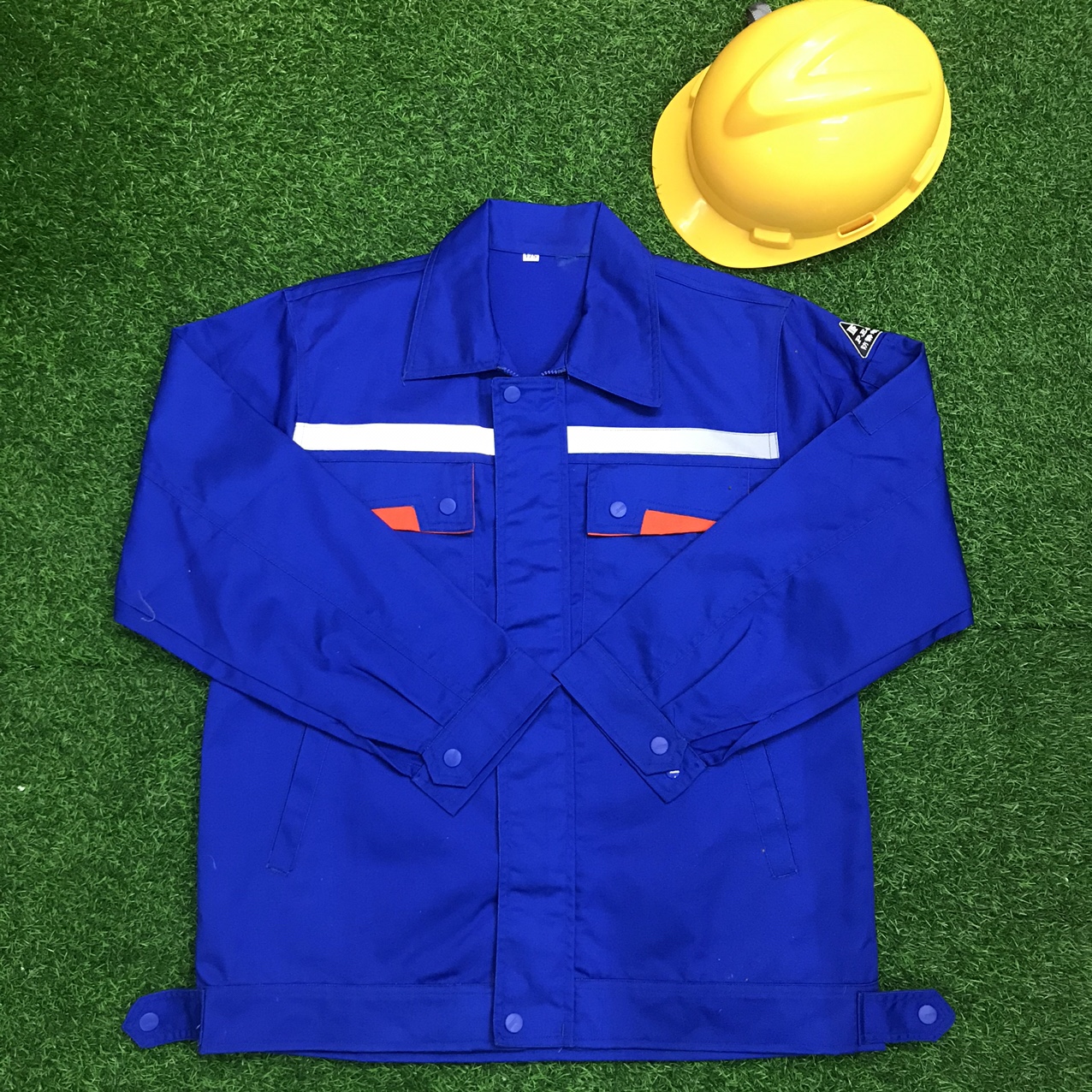 外贸劳保服汽修工工作服套装防静电工作服