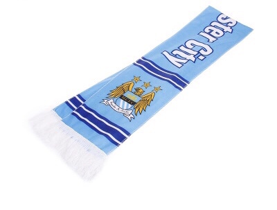 针织球迷围巾16*140CM。可来样定做