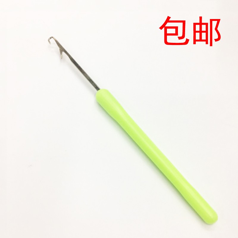 舌头钩针小钩针毛衣针毛线针带舌钩针鞋底舌勾针毛线工具钩针工具详情图1