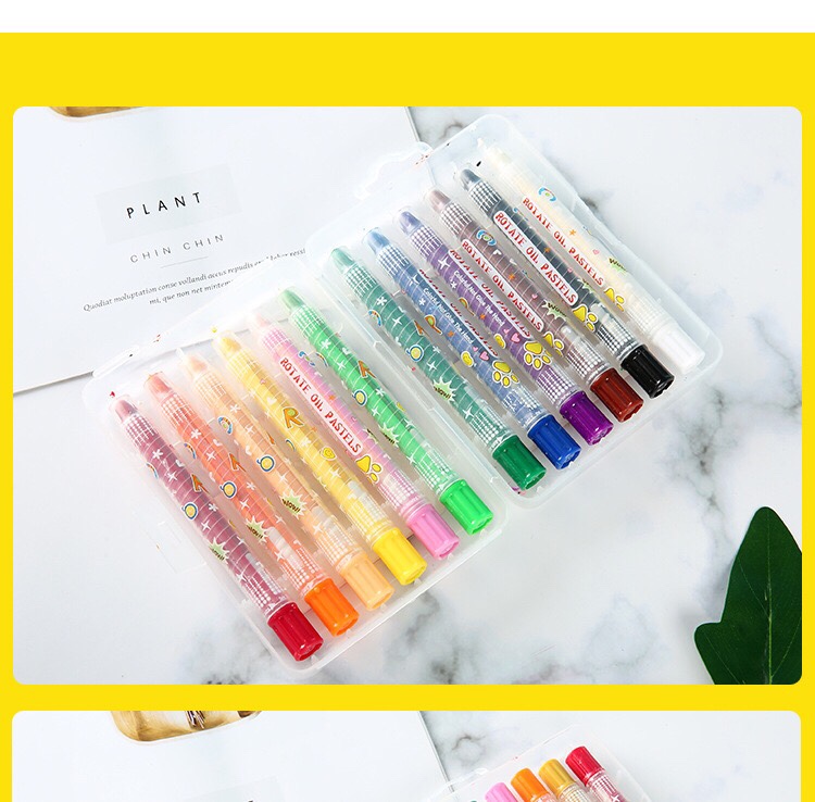 Lafite Rotating Oil pastels in 12 colors detail image 3