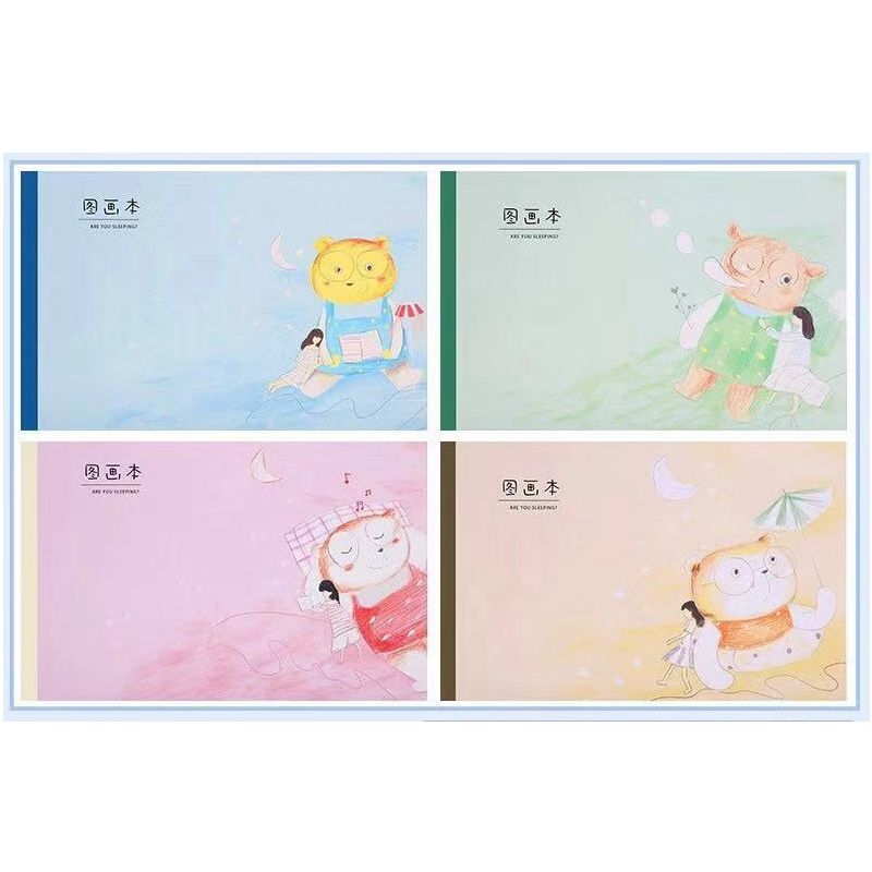Picture book Art Blank children's primary school drawing book doodle cartoon A4 children sketch book thumbnail