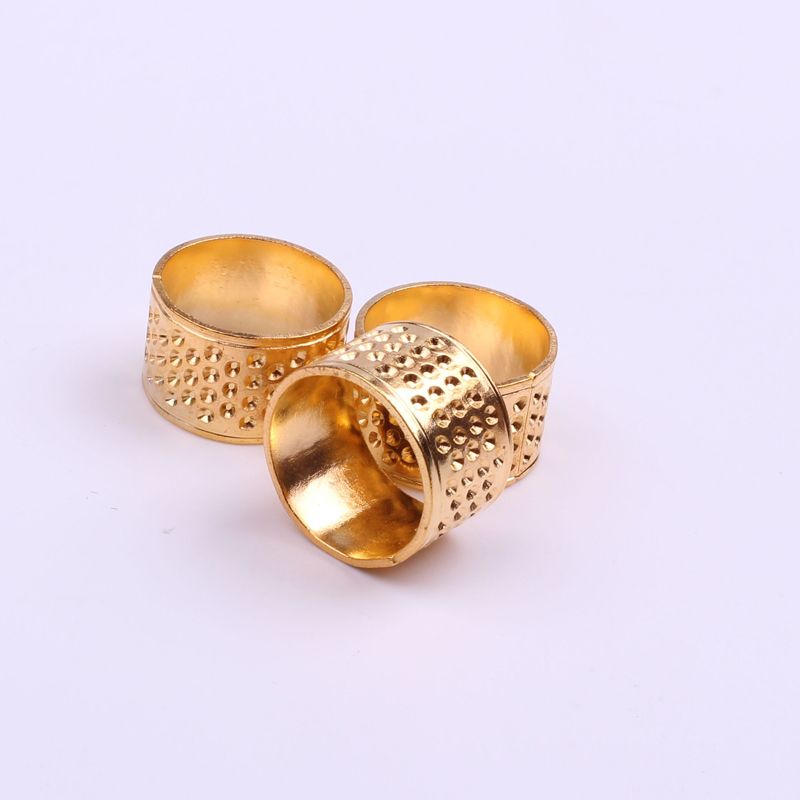 加厚顶针抵戒家用顶针箍金属顶针指套铁顶针压针器特厚抵戒指器细节图