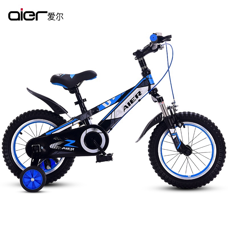 AIER children's bicycles for 3-year-old boys and girls, 14/16/18/20-inch tricycle pedal bikes, mountain bikes details Picture