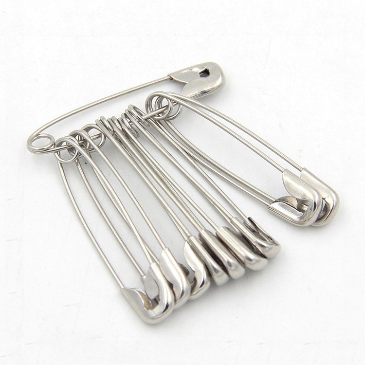 加厚钢丝别针老式大别针大码儿童别针保险别针安全扣针安全胸针详情图5